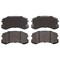 Advics 07-02 Mitsubishi Lancer:Front Disc Brake Pad, Ad0904 AD0904 - alternate 2